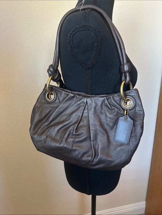 Coach Handbags - Coach Ashley Medium Leather Hobo Bag